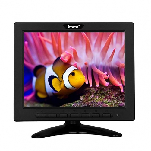 Eyoyo 8 Inch HDMI Monitor 4:3 TFT LCD Mini Screen 1024x768